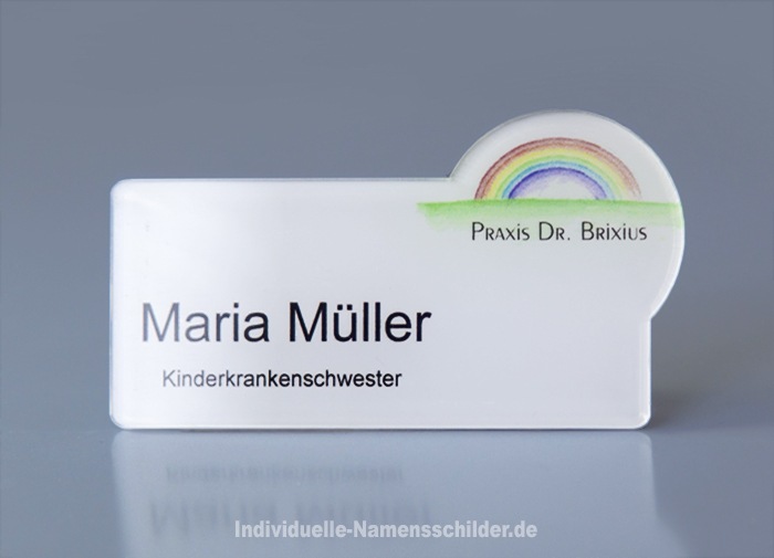 Namensschilder mit Magnet