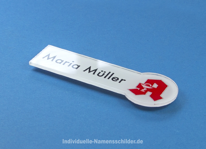 Individuelle Namensschilder, Magnet